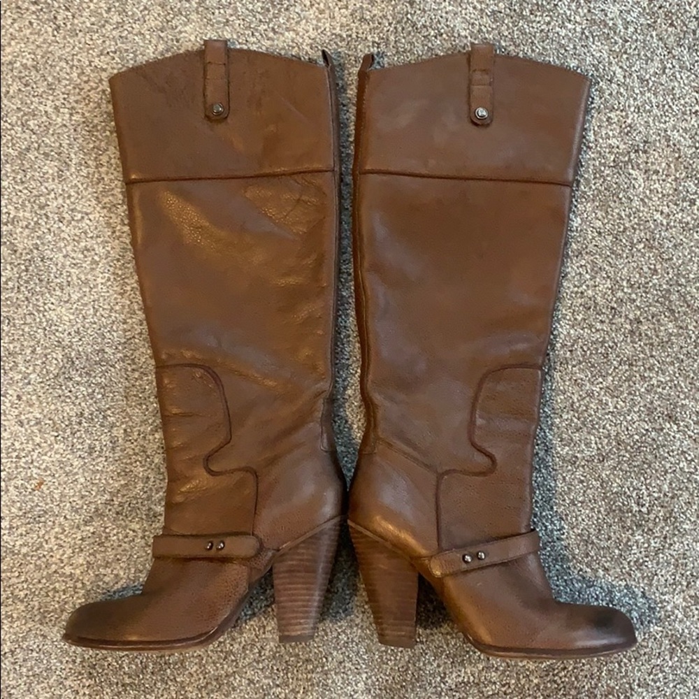 Sam Edelman Brown Naharra Boots sz 8.5